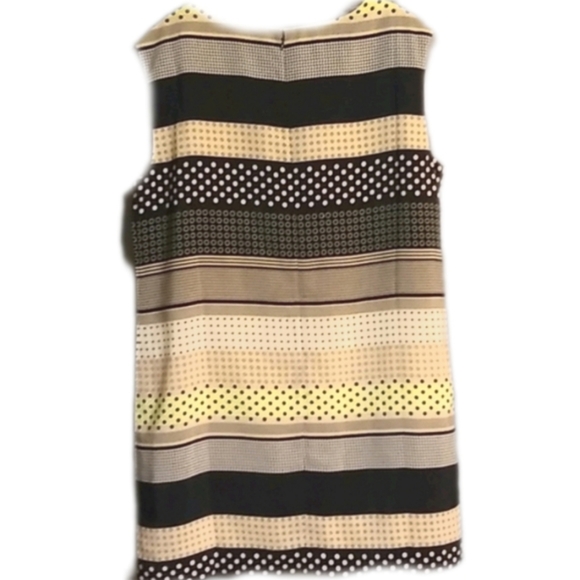 NWOT Striped Dotted Sheath Dress L - Picture 3 of 10